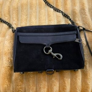 REBECCA MINKOFF Crossbody Bag with Metal Chain Strap